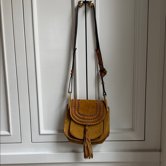 Chloe Handbags - Chloe boho crossbody suede bag